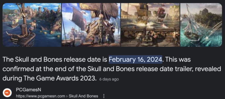 Read more about the article Skull & Bones video game’s February 16, 2024 release date